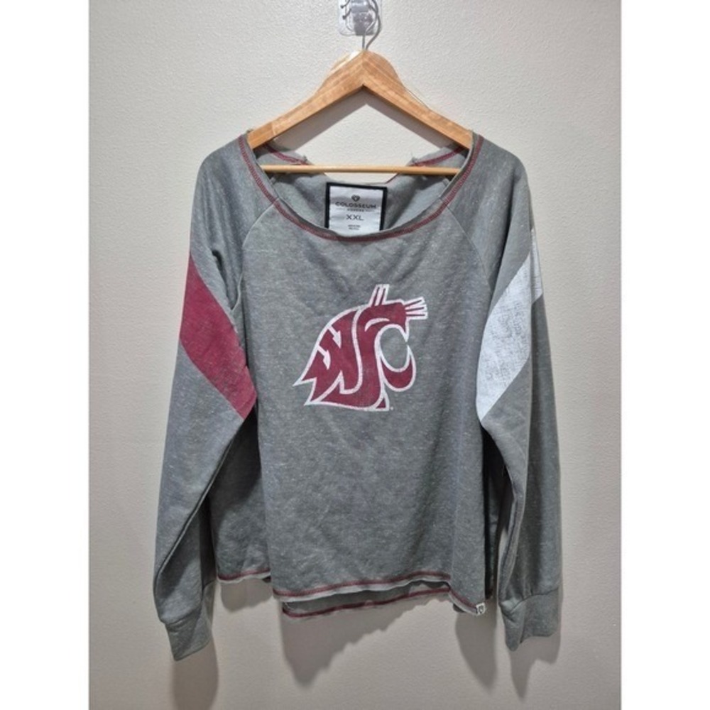 Colosseum Womens Washington‎ State Cougars XXL Sweatshirt Pullover